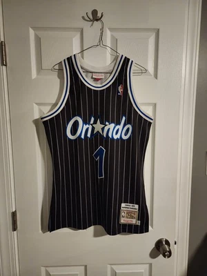 Camiseta deportiva 100 % auténtica Mitchell & Ness 94/95 Magic Anfernee Hardaway talla 40 mediana Foto 1 de 4