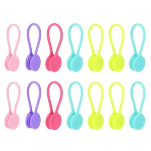  14 Pcs Avvolgitore Per Cuffie Supporto Il Fissaggio Degli Auricolari - Afbeelding 1 van 12