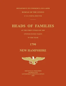 Genealogy: First Census of the United States Taken in 1790: New Hampshire - Picture 1 of 1