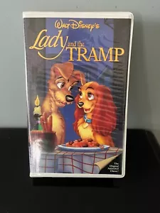 Disney Black Diamond VHS - Lady and the Tramp - Foto 1 di 4