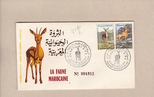 Morocco fauna gazelle mouflon FDC 1972 - Picture 1 of 1