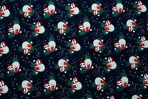Baumwollstoff Weihnachten Faultier mtr. 11,70 - Bild 1 von 1