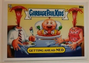 2021 Topps Garbage Pail Kids GPK Food Fight GETTING FORWARD NED Card #86a - Foto 1 di 1
