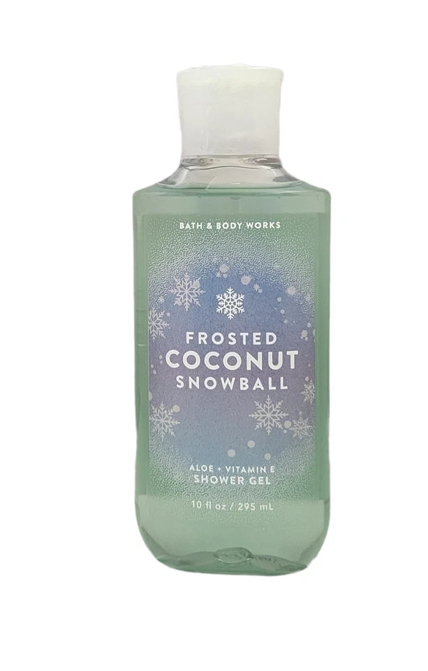 Gel de ducha gel de ducha Bath and Body Works FROSTED COCONUT SNOWBALL 10 fl oz Foto 1 de 1