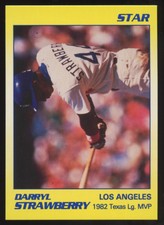 1991 STAR #6 DARRYL STRAWBERRY  LOS ANGELES DODGERS