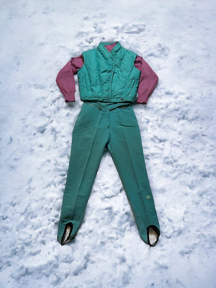 Traje de esquí Obermeyer para mujer - Chaleco, pantalones, suéter - Talla 10 Foto 1 de 4