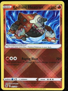 Pokemon TCG - Astral Radiance - Radiant Heatran - 027/189 - Rare - Holo LP/NM - Picture 1 of 2