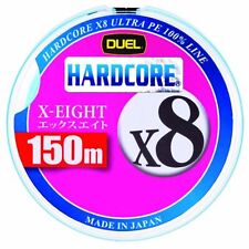 DUEL 436508 Hard Core X8 X-Eight Ultra PE 100% Line 150m #0.6 Milky Blue F/S NEW