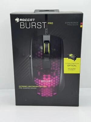 ROCCAT Burst Pro Optische Gaming-Maus Schwarz - Bild 1 von 2