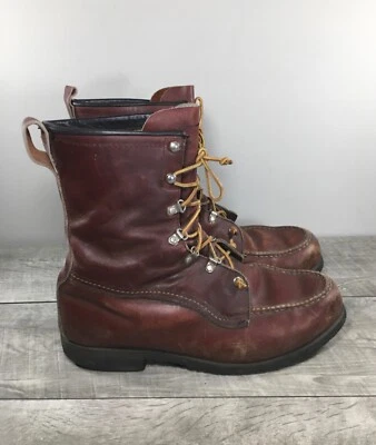 Botas de Colección Mason Chippewa Trabajo Deporte Caza Cuero Sin usar, puntera para Hombres Talla 9.5 Foto 1 de 4