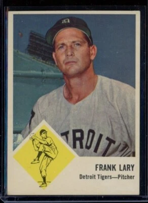 1963 Fleer #14 Frank Lary Tigers EX LOOK! - Image 1 of 2