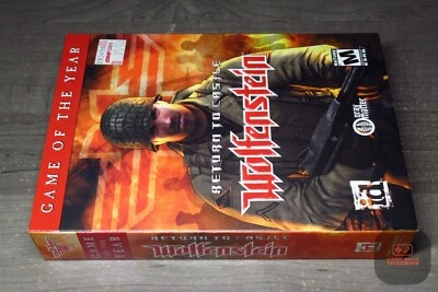 Return to Castle Wolfenstein: Game of the Year SMALL BOX PC 2002 NEW! RARE - EX! - Image 1 of 4