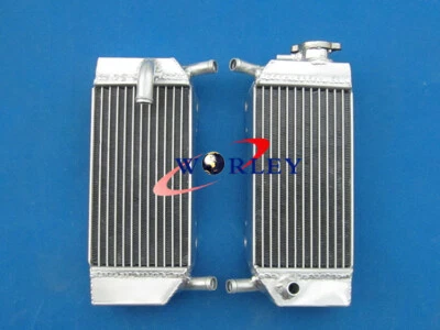 FOR HONDA CRF250R CRF250X 2004 2005 2006 2007 2008 2009 ALUMINUM RADIATOR - Image 1 of 4