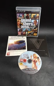 JEU VIDEO PS3 GTA V GRAND THEFT AUTO play station 3 cd + livret - Picture 1 of 7