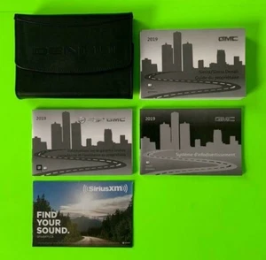 2019 GMC SIERRA Factory Owners Manual Set w/ NAV & Case in FRENCH (Canada) *OEM* - Picture 1 of 6