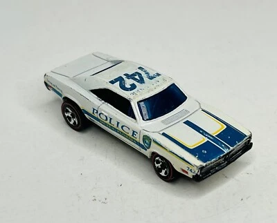 Dodge Charger Police 1969 Hot Wheels con cambio de rueda a Redlines *VER ESTADO* Foto 1 de 4