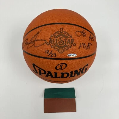 Lebron James "2008 All Star MVP" Signed ASG Basketball UDA Upper Deck COA 12/23 - Image 1 of 4