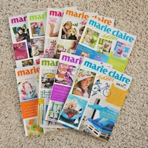Marie Claire Idees Magazine French Country Cottage Crafts Fashion Home Garden - Picture 1 of 23