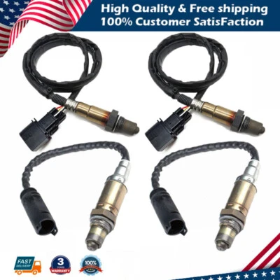 4X Oxygen O2 Sensor Upper+Lower For BMW M5&M6 5.0L V10 2006 2007 2008 2009 2010 - Image 1 of 4