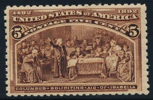 U. S. Scott #234 Very Fine Centering (Mint Never Hinged) SCV: $150.00 - Picture 1 of 2