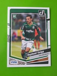 2023-24 Panini Donruss FIFA #168 Raphael Veiga RC Rookie Palmeiras - Bild 1 von 2