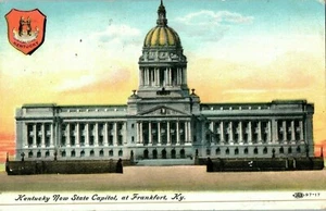 Kentucky New State Capitol Frankfurt Kentucky Postcard Posted 1909 - Picture 1 of 2