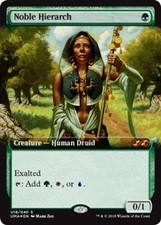 MTG-1x-NM-Mint, English-Noble Hierarch - Foil-Ultimate Masters: Box Toppers