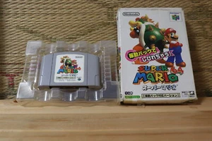Super Mario 64 Rumble Pack ver w/box Japan Nintendo 64 N64 Very Good- Condition! - Picture 1 of 5