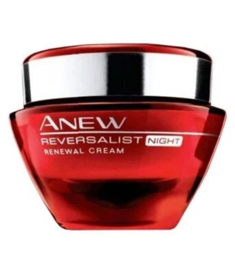 Avon Anew REVERSALIST COMPLETE RENEWAL NIGHT CREAM Full Size SEALED ~ FAST SHIP! - image 1 of 4