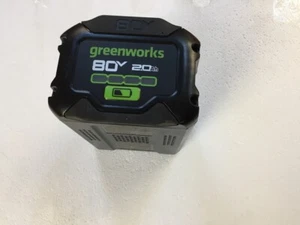 Greenworks Pro Genuine Original 80 Volt 2 Amp Lithium Ion Battery BAB726 - Picture 1 of 4