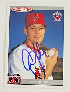 AARON SELE Signed 2004 Topps Total #78 Anaheim Angels Card Autograph - Picture 1 of 2