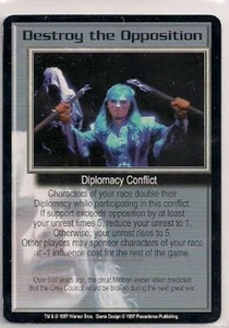 Babylon 5 CCG Promo Destroy the Opposition LP - Picture 1 of 1