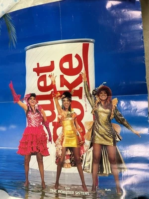 Vintage The Pointer Sisters Diet Coke Poster 18x24 - Image 1 of 4