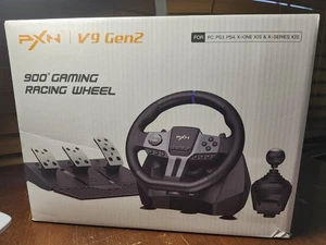 PXN V9 GEN2 900°/270° Racing Wheel PC PS3 PS4 Xbox One X/S Xbox Series X/S - Imagen 1 de 4
