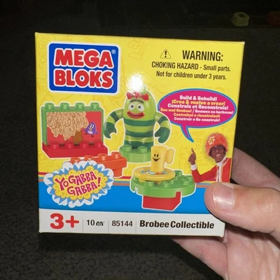 Mega Bloks Yo Gabba Gabba Brobee #85144 Collectible Set NIB RARE! Sealed 2009 - Image 1 of 2