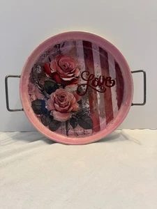 Valentine Vintage Backform umfunktioniert mit Liebe und Blumen - Bild 1 von 6