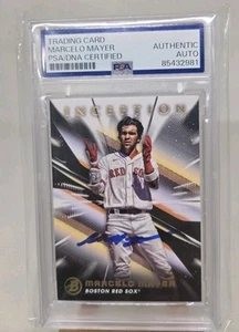 Marcelo Mayer Auto PSA DNA Authentic 2023 Bowman Inception - Picture 1 of 2