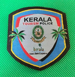 INDIA POLICE PATCH KERALA TOURISM POLICE - Picture 1 of 3