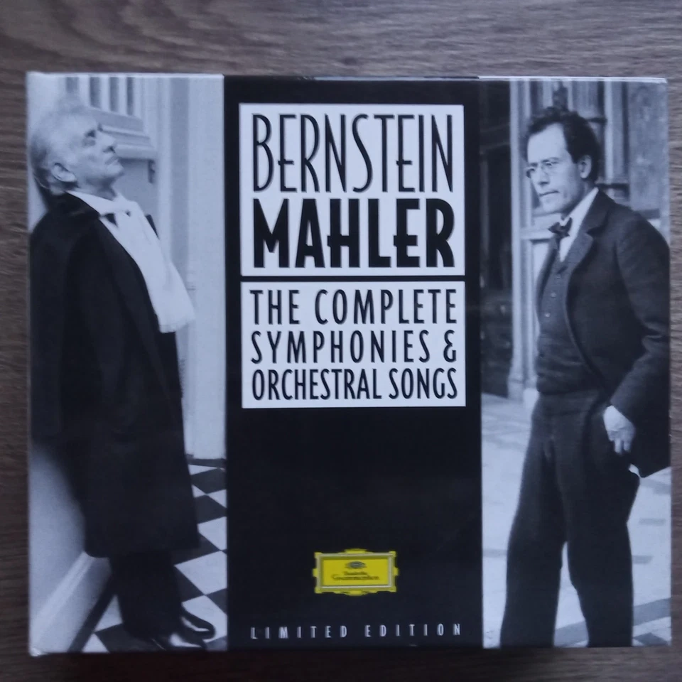 BERNSTEIN MAHLER - The Complete Symphonies & Orchestral Songs - 16 CD BOX - Bild 1 von 3