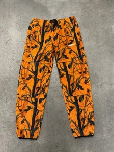 Carhartt WIP Work In Progress Camo Orange Fleece Jogginghose Hose Größe M - Bild 1 von 4