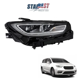 For Chrysler Pacifica 2021-2023 Headlight Clear Lens Single Projector RH Side - Picture 1 of 15