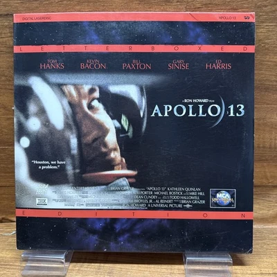 Apollo 13 Movie(Laserdisc 1995) Letterboxed Edition 2 Disc Set Tom Hanks Tested - Image 1 of 4