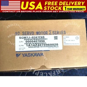 Servomotor US FREE TAX ONE SGM7J-02A7C6S Stock en EE. UU. - Imagen 1 de 1