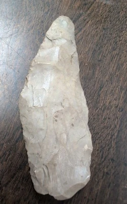 Authentic Large 3 5/8" Arrowhead Knife Tool Susquehanna River Valley, PA #5 - Image 1 of 4