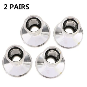 Practical Candle holder Tea light Taper Candlestick Centerpiece Silver - Picture 1 of 9