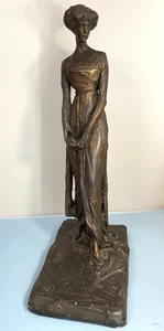 Troubetzkoy Skulptur Figur von Gertrude Vanderbilt Whitney 22" Vintage Replik - Bild 1 von 20