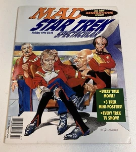 Mad Star Trek 1994 espectacular revista de vacaciones parodia de todas las nuevas generaciones - Imagen 1 de 4