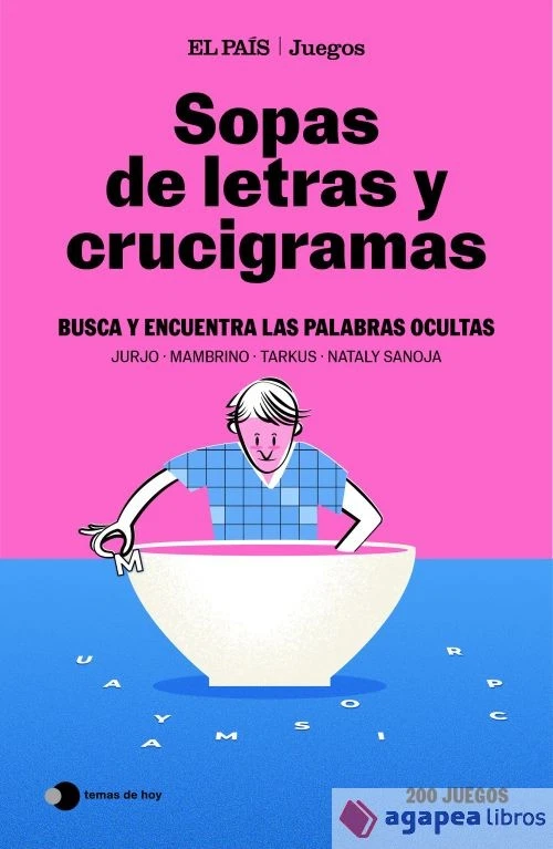 Sopas de letras y crucigramas (El País Juegos). NUEVO. ENVÍO URGENTE (Librería A - Imagen 1 de 1