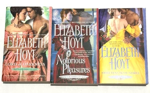 LOT (3) ELIZABETH HOYT Historical Romance Books, Paperback - Picture 1 of 4