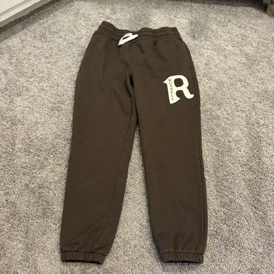 Pantalones deportivos Russell Athletic marrón de colección pequeños GRAN LOGOTIPO pesados Foto 1 de 4